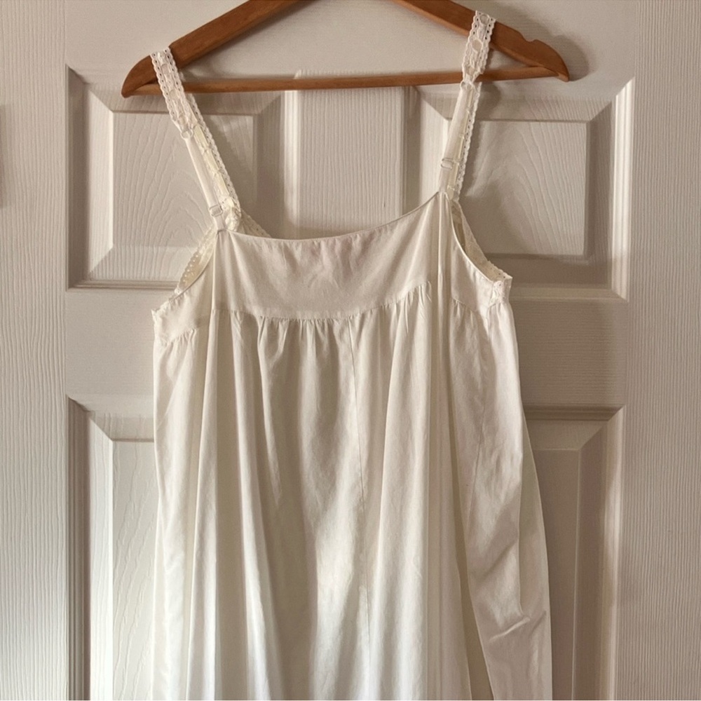 Vintage Y2K Victoria’s Secret Cotton Maxi Nightgown 90’s Canterbury Collection - Picture 11 of 13